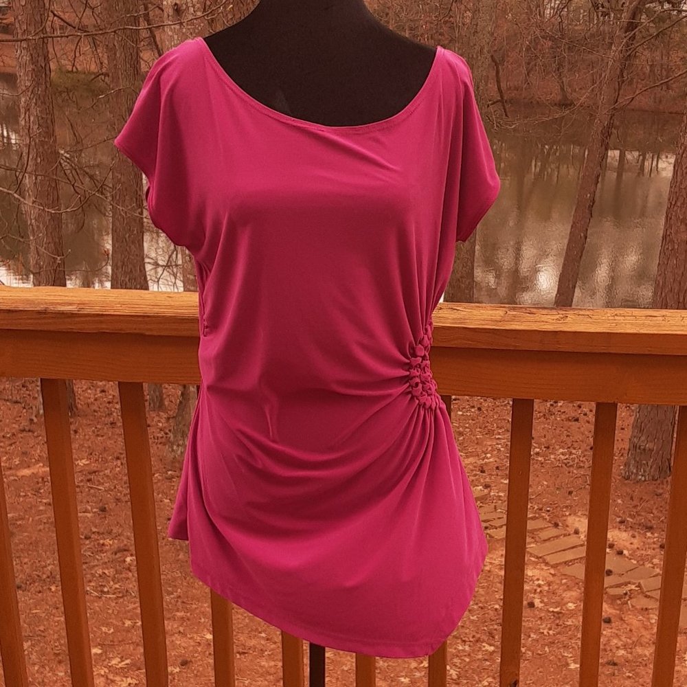 Bleeker & McDougal Fuchsia Top